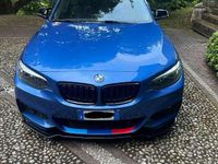 Usata BMW 228 M Sport 245 CV (180 kW) 2015 Blu/azzurro Coupé