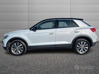 Usata VW T-Roc Advance 150 CV (110 kW) 2018 Bianco SUV