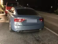Usata Audi A5 239 CV (175 kW) 2011 Blu Coupé