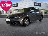 Begagnad VW Polo R-line 95 HK (69 kW) 2022 Grå Halvkombi