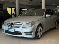 Usata Mercedes C220 170 CV (125 kW) 2014 Grigio Station wagon