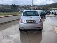Usata Fiat 500 Lounge 75 CV (55 kW) 2009 Argento Cabrio