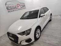 Usata Audi A3 Advanced 116 CV (85 kW) 2022 Bianco Berlina