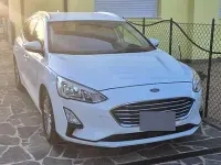 Usata Ford Focus Titanium 120 CV (88 kW) 2019 Bianco Station wagon