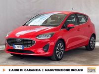Usata Ford Fiesta Titanium 125 CV (91 kW) 2022 Rosso Utilitaria