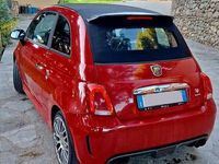Usata Abarth 595C Competizione 160 CV (117 kW) 2014 Rosso Cabrio