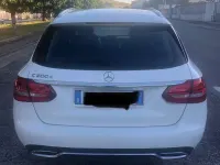 Usata Mercedes C200 136 CV (100 kW) 2017 Bianco Station wagon