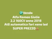 Usata Alfa Romeo Giulia 160 CV (117 kW) 2018 Grigio Berlina
