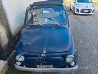 Usata Fiat 500 1970 Blu Cabrio