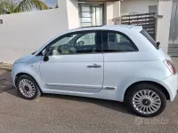 Usata Fiat 500 75 CV (55 kW) 2008 Bianco Berlina