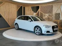 Usata Audi A3 Business 116 CV (85 kW) 2019 Bianco Berlina