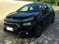 Usata Citroën C3 PureTech 83 CV (61 kW) 2018 Nero Berlina
