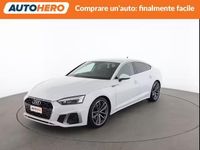Usata Audi A5 S-Line 163 CV (119 kW) 2021 Bianco Coupé