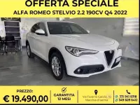 Usata Alfa Romeo Stelvio Ti 190 CV (139 kW) 2022 Bianco SUV
