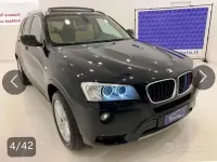 Usata BMW X3 184 CV (135 kW) 2012 Nero SUV