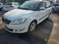 Usata Skoda Fabia Ambition 86 CV (63 kW) 2012 Bianco Station wagon