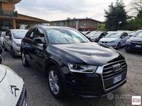 Käytetty Audi Q3 Design 150 HP (110 kW) 2017 Musta Katumaasturi
