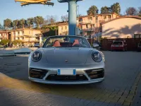 Usata Porsche 911 Carrera S Cabriolet 450 CV (330 kW) 2019 Argento dolomite metallizzato Cabrio