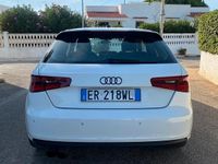 Usata Audi A3 S-Line 150 CV (110 kW) 2013 Bianco Berlina