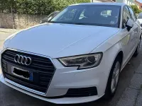 Usata Audi A3 116 CV (85 kW) 2018 Bianco Berlina
