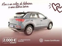 Usata VW T-Roc Life 116 CV (85 kW) 2025 Petroleum blue metallizzato nero SUV