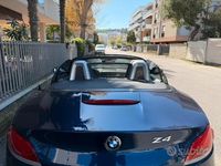 Usata BMW Z4 204 CV (150 kW) 2010 Blu Cabrio