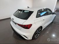Nuova Audi A3 S-Line 150 CV (110 kW) 2025 Bianco Berlina