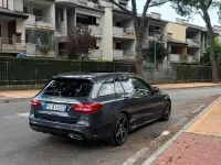 Usata Mercedes C250 AMG 204 CV (150 kW) 2015 Grigio Station wagon