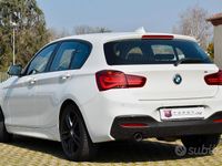 Usata BMW 118 M Sport 150 CV (110 kW) 2018 Bianco Utilitaria