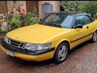 Usata Saab 900 Cabriolet 160 CV (117 kW) 1997 Giallo Cabrio