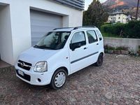 Usata Opel Agila Club 60 CV (44 kW) 2003 Bianco Utilitaria