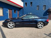 Usata Mercedes SL350 245 CV (180 kW) 2005 Blu Cabrio
