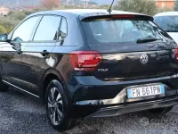 Usata VW Polo Comfortline 95 CV (69 kW) 2018 Nero Utilitaria
