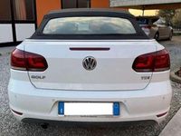 Usata VW Golf Cabriolet 105 CV (77 kW) 2012 Bianco Cabrio