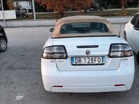 Usata Saab 9-3 Cabriolet Vector 150 CV (110 kW) 2008 Bianco Cabrio