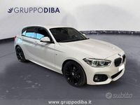 Usata BMW 116 M Sport 116 CV (85 kW) 2019 Bianco Utilitaria