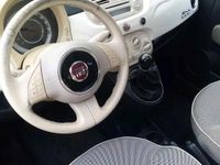 Usata Fiat 500 2009 Bianco Cabrio