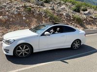 Usata Mercedes C220 Avantgarde 170 CV (125 kW) 2014 Bianco Coupé