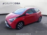 Usata Toyota Aygo 72 CV (52 kW) 2021 Rosso Utilitaria