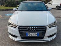 Usata Audi A3 Cabriolet Comfort 150 CV (110 kW) 2016 Bianco Cabrio