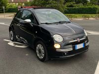 Usata Fiat 500 69 CV (50 kW) 2014 Nero Cabrio
