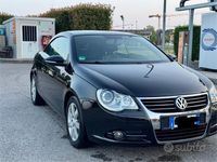 Usata VW Eos Edition 122 CV (89 kW) 2010 Nero Cabrio