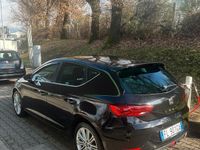Usata Seat Leon XCELLENCE 116 CV (85 kW) 2017 Nero Berlina