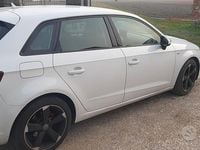 Usata Audi A3 S-Line 105 CV (77 kW) 2014 Bianco Berlina