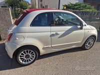 Usata Fiat 500C 75 CV (55 kW) 2010 Bianco Cabrio