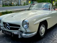 Usata Mercedes 190 105 CV (77 kW) 1961 Bianco Berlina