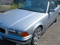 Usata BMW 320 Cabriolet 150 CV (110 kW) 1995 Argento Cabrio