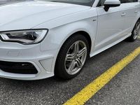 Usata Audi A3 S-Line 184 CV (135 kW) 2014 Bianco Berlina