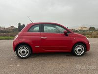 Usata Fiat 500 Lounge 69 CV (50 kW) 2011 Rosso Utilitaria