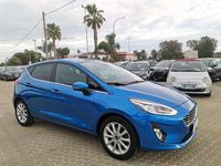 Usata Ford Fiesta Titanium 86 CV (63 kW) 2019 Blu/azzurro Berlina